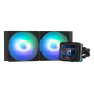 Zalman ALPHA2 DS A24 BLACK sistema de refrigeración para ordenador Procesador Sistema de refrigeración líquida todo en uno 12 cm