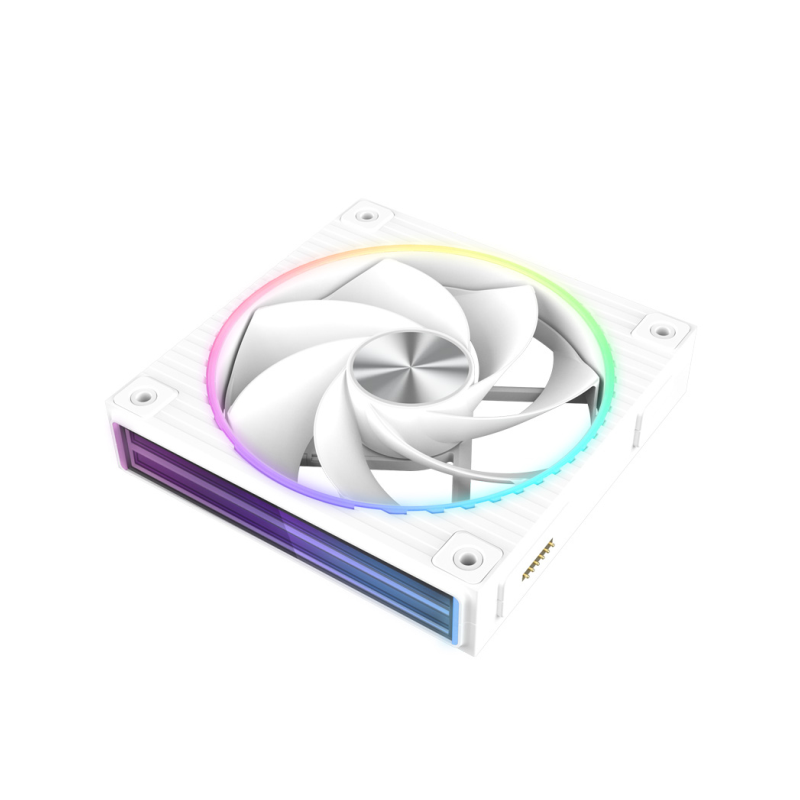 Zalman ZM-DF120R Placa base Ventilador 12,4 cm Blanco 1 pieza(s)