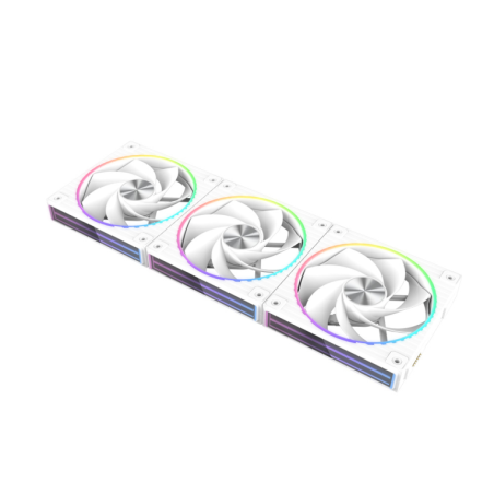 Zalman ZM-DF120R A3 Placa base Ventilador 12,4 cm Blanco 1 pieza(s)