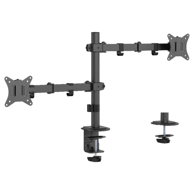 Gembird MA-D2-03 soporte para monitor 81,3 cm (32) Escritorio Negro