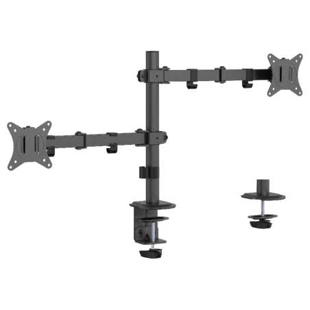 Gembird MA-D2-03 soporte para monitor 81,3 cm (32) Escritorio Negro