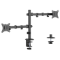 Gembird MA-D2-03 soporte para monitor 81,3 cm (32) Escritorio Negro