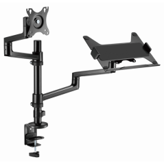 Gembird MA-DA-04 soporte para monitor 81,3 cm (32) Escritorio Negro