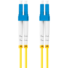 Lanberg FO-LULU-SD11-0010-YE Cable de fibra óptica e InfiniBand 3 m LC