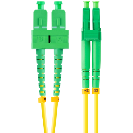 Lanberg FO-SALA-SD11-0020-YE Cable de fibra óptica e InfiniBand 2 m SC