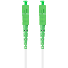 Lanberg FO-SASA-SS31-0050-WH Cable de fibra óptica e InfiniBand 5 m SC