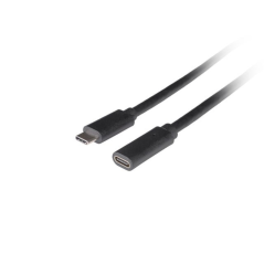 Lanberg CA-USBE-20CC-0005-BK cable USB USB 3.2 Gen 1 (3.1 Gen 1) 0,5 m