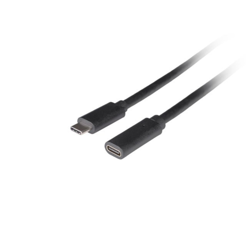Lanberg CA-USBE-20CC-0005-BK cable USB USB 3.2 Gen 1 (3.1 Gen 1) 0,5 m USB C Negro