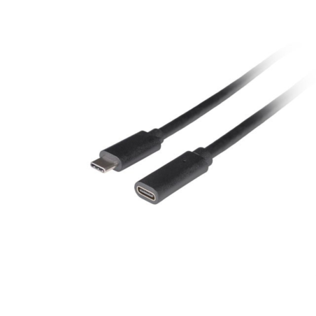 Lanberg CA-USBE-20CC-0005-BK cable USB USB 3.2 Gen 1 (3.1 Gen 1) 0,5 m