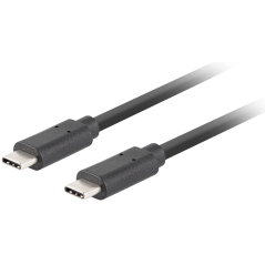 Lanberg CA-CMCM-32CU-0010-BK cable USB USB 3.2 Gen 2 (3.1 Gen 2) 1 m U