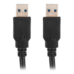 Lanberg CA-USBA-30CU-0018-BK cable USB USB 3.2 Gen 1 (3.1 Gen 1) 1,8 m