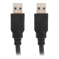 Lanberg CA-USBA-30CU-0018-BK cable USB USB 3.2 Gen 1 (3.1 Gen 1) 1,8 m Negro