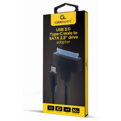 Gembird AUS3-03 cable USB 2.0 0,2 m USB C Negro
