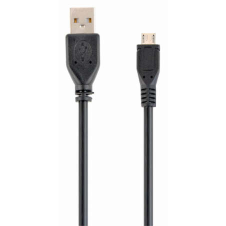 Gembird USB 2.0/microUSB 2.0, 0.3m cable USB 0,3 m USB A Micro-USB B N