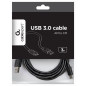 Gembird CCP-USB2-AMCM-10 cable USB USB 2.0 3 m USB A USB C Negro