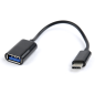 Gembird AB-OTG-CMAF2-01 cable USB 0,2 m USB C USB A Negro