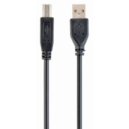 Gembird CCP-USB2-AMBM-10 cable USB 3,04 m USB A USB B Negro