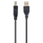 Gembird CCP-USB2-AMBM-10 cable USB 3,04 m USB A USB B Negro