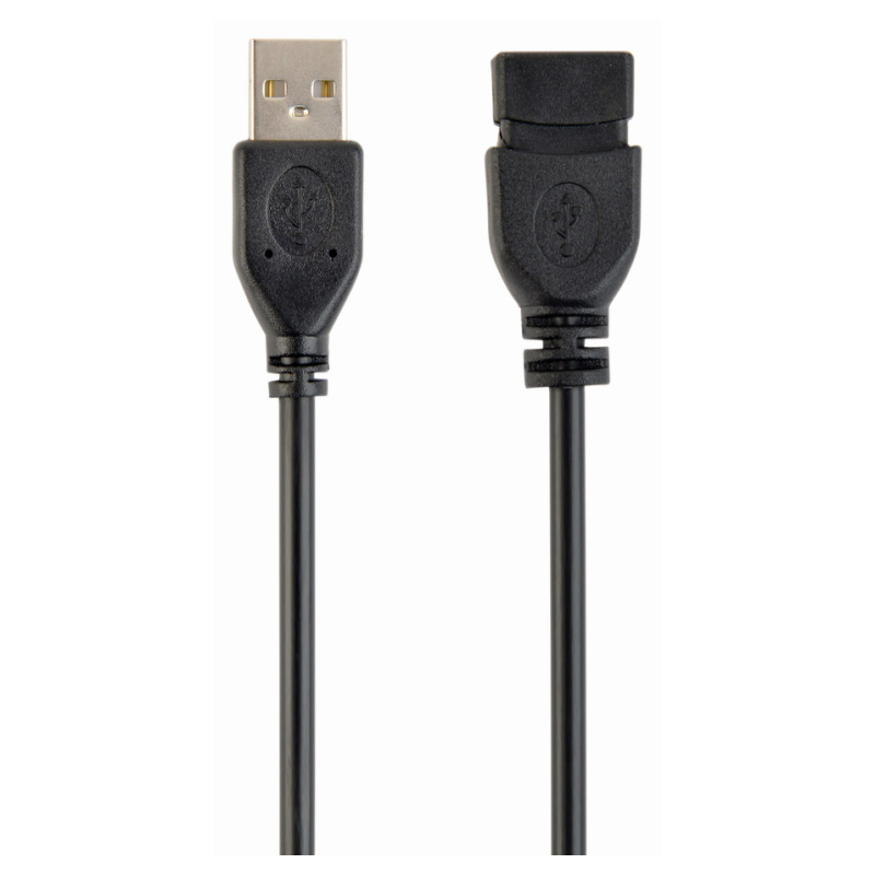 Gembird 3m USB 2.0 A M/FM cable USB USB A Negro