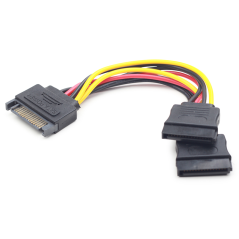 Gembird CC-SATAM2F-01 cable de SATA 0,15 m Multicolor