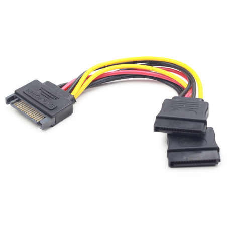 Gembird CC-SATAM2F-01 cable de SATA 0,15 m Multicolor