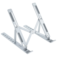 TooQ Soporte Elevador para Portátiles, Tablets, Móviles y Libros, Plat