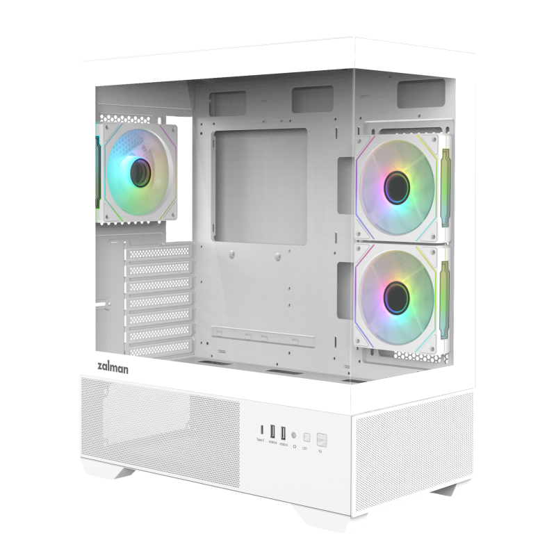 Zalman CHRONIX WHITE Midi Tower Blanco