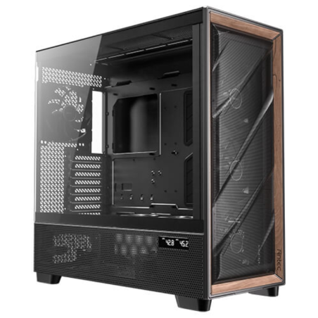 Antec FLUX PRO EUV Full Tower Negro, Madera