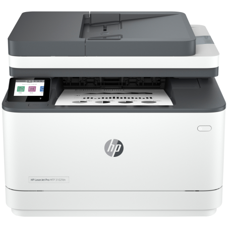 HP LaserJet Pro 3102fdn Multifunction Blanco y negro Impresora, Solo E