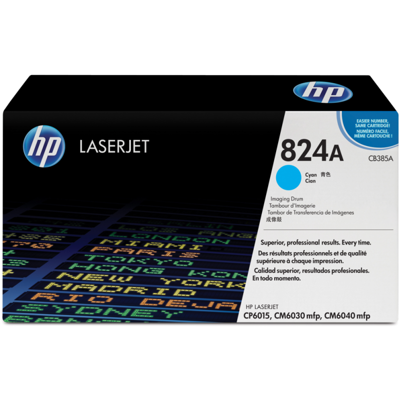 HP Tambor de imágenes LaserJet 824A cian