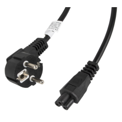 Lanberg CA-C5CA-11CC-003-BK cable de transmisión Negro 3 m C5 acoplado