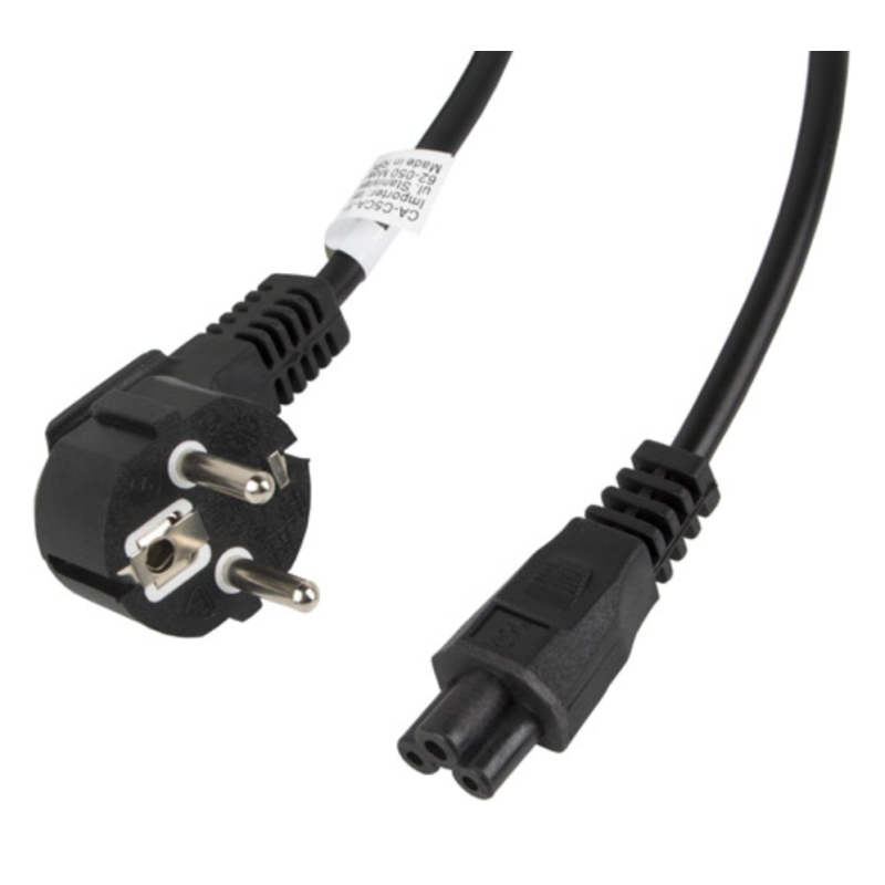 Lanberg CA-C5CA-11CC-003-BK cable de transmisión Negro 3 m C5 acoplador CEE7/7