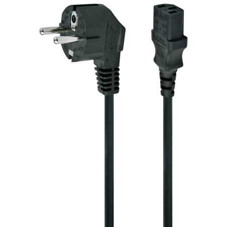 Gembird PC-186-VDE-5M cable de transmisión Negro