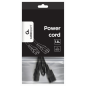 Gembird PC-189-VDE cable de transmisión Negro 1,8 m C14 acoplador