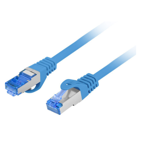 Lanberg PCF6A-10CC cable de red Azul 3 m Cat6a S/FTP (S-STP)