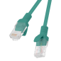 Lanberg PCU6-10CC-0100-G cable de red Verde 1 m Cat6 U/UTP (UTP)