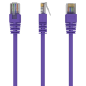 Gembird RJ45/RJ45 Cat5e 1m cable de red Púrpura U/UTP (UTP)