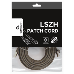 Gembird PP6A-LSZHCU-BK-10M cable de red Negro Cat6a S/FTP (S-STP)
