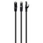 Gembird PP6A-LSZHCU-BK-1M cable de red Negro Cat6a