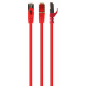 Gembird PP6A-LSZHCU-R-0.5M cable de red Rojo 0,5 m Cat6a S/FTP (S-STP)