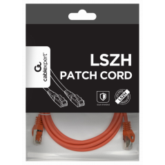 Gembird PP6A-LSZHCU-R-2M cable de red Rojo Cat6a S/FTP (S-STP)