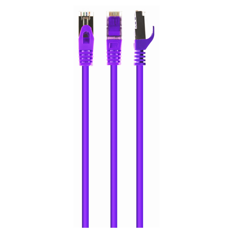 Gembird PP6A-LSZHCU-V-0.5M cable de red Violeta 0,5 m Cat6a S/FTP (S-STP)