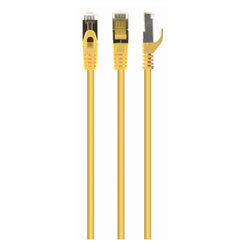 Gembird PP6A-LSZHCU-Y-0.5M cable de red Amarillo 0,5 m Cat6a S/FTP (S-STP)