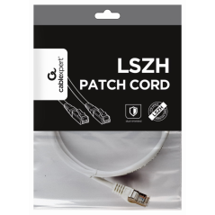 Gembird PP6A-LSZHCU-W-1M cable de red Blanco Cat6a S/FTP (S-STP)