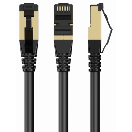 Gembird PP8-LSZHCU-BK-3M cable de red Negro Cat8 S/FTP (S-STP)