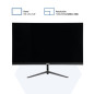 iggual Monitor 24 IPS 1ms FHD 120Hz VGA HDMI Slim