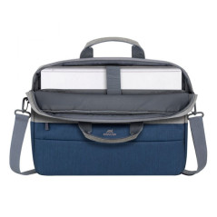 RIVACASE 7532 Grey/blue Prater Maletín 15,6 gris-