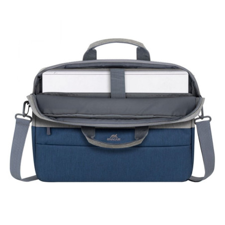 RIVACASE 7532 Grey/blue Prater Maletín 15,6 gris-