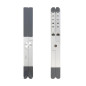 Tooq Soporte plegable dispositivos hasta 17 Plata