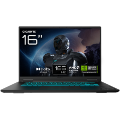 GIGABYTE GAMING A16 3WHK3PT864SD ordenador portatil AMD Ryzen™ 7 260 P